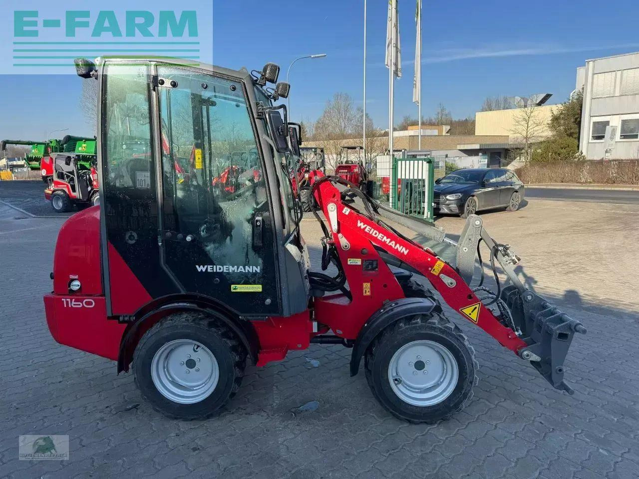 Weidemann 1160 - اللودر بعجل: صورة 5 Weidemann 1160 - اللودر بعجل: صورة 5