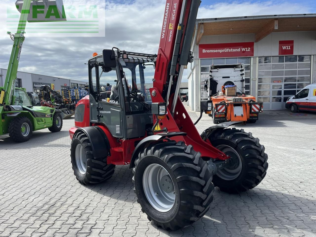 حفارة مُصَّغرة Weidemann 4080lp tele 30km/h: صورة 6