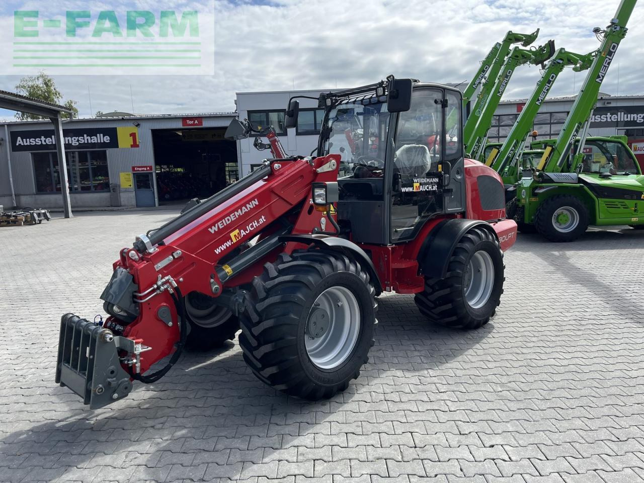 حفارة مُصَّغرة Weidemann 4080lp tele 30km/h: صورة 24