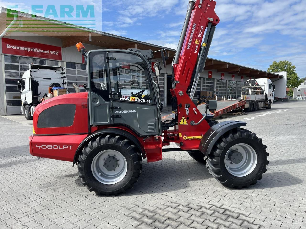 حفارة مُصَّغرة Weidemann 4080lp tele 30km/h: صورة 10