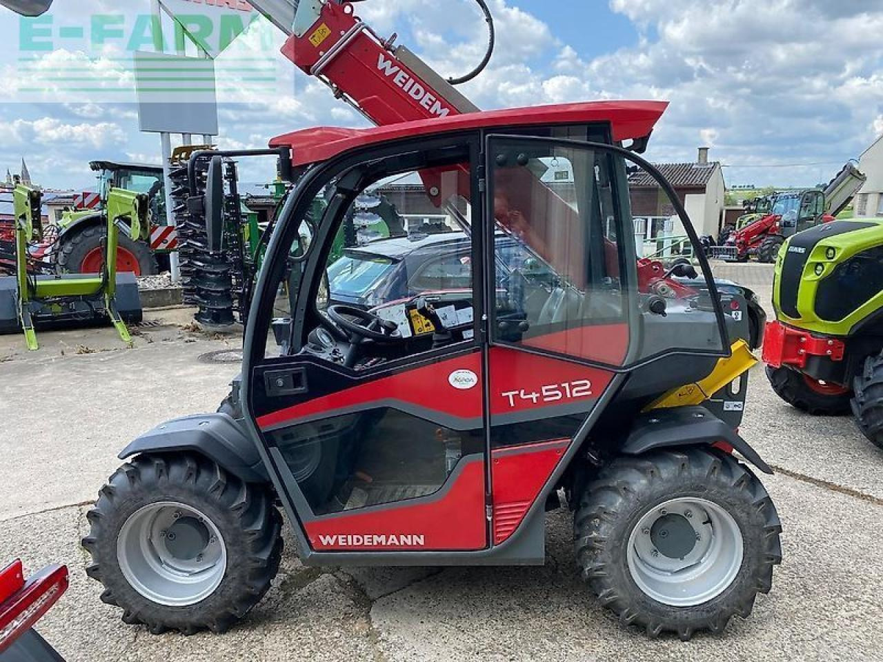 Weidemann 4512 t - رافعة تلسكوبية: صورة 3 Weidemann 4512 t - رافعة تلسكوبية: صورة 3