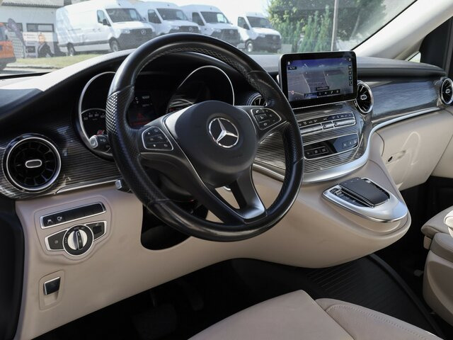 حافلة صغيرة, حافلة كهربائية MERCEDES-BENZ EQV 300 Avantgarde Extralang,8Sitze,Leder beige: صورة 8