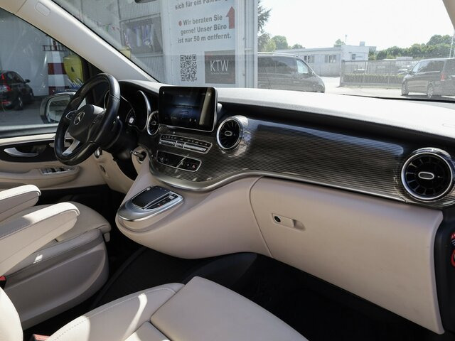حافلة صغيرة, حافلة كهربائية MERCEDES-BENZ EQV 300 Avantgarde Extralang,8Sitze,Leder beige: صورة 7