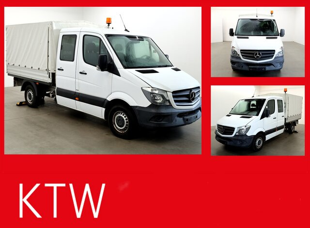 MERCEDES-BENZ Sprinter 214 CDI DOKA Pritsche,Klima,EURO6 - شاحنة مفتوحة, الشاحنات الصغيرة كابينة مزدوجة: صورة 1 MERCEDES-BENZ Sprinter 214 CDI DOKA Pritsche,Klima,EURO6 - شاحنة مفتوحة, الشاحنات الصغيرة كابينة مزدوجة: صورة 1