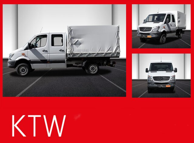 MERCEDES-BENZ Sprinter 316CDI DOKA,Allrad,Klima,Standhzg.... - شاحنة مفتوحة, الشاحنات الصغيرة كابينة مزدوجة: صورة 1 MERCEDES-BENZ Sprinter 316CDI DOKA,Allrad,Klima,Standhzg.... - شاحنة مفتوحة, الشاحنات الصغيرة كابينة مزدوجة: صورة 1