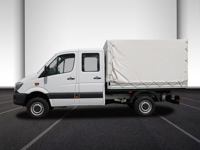 شاحنة مفتوحة, الشاحنات الصغيرة كابينة مزدوجة MERCEDES-BENZ Sprinter 316CDI DOKA,Allrad,Klima...: صورة 20