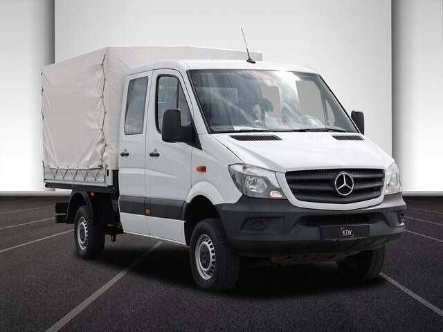 شاحنة مفتوحة, الشاحنات الصغيرة كابينة مزدوجة MERCEDES-BENZ Sprinter 316CDI DOKA,Allrad,Klima...: صورة 17