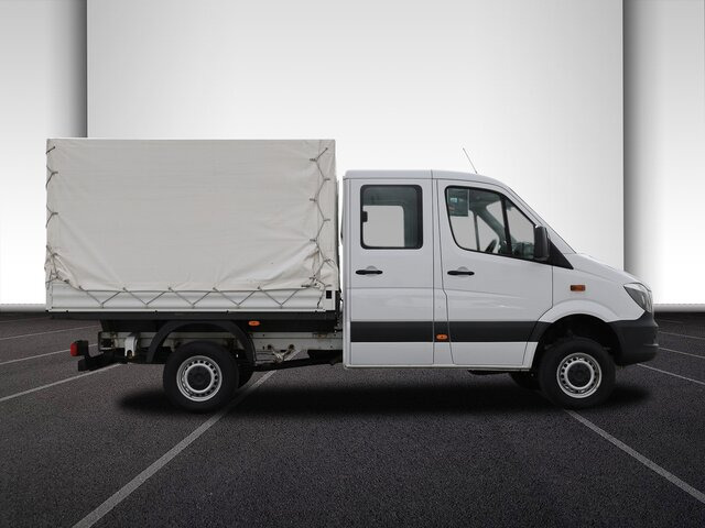 شاحنة مفتوحة, الشاحنات الصغيرة كابينة مزدوجة MERCEDES-BENZ Sprinter 316CDI DOKA,Allrad,Klima...: صورة 12
