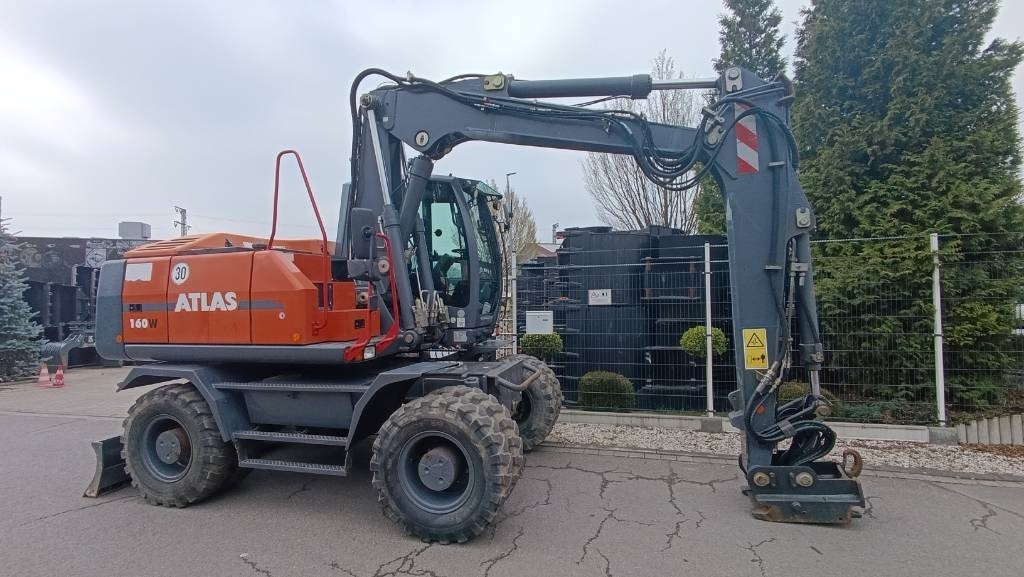 حفارة دولاب Atlas 160 W, Schnellwechsler OQ 70/55, Straßenzulassung: صورة 25 حفارة دولاب Atlas 160 W, Schnellwechsler OQ 70/55, Straßenzulassung: صورة 25