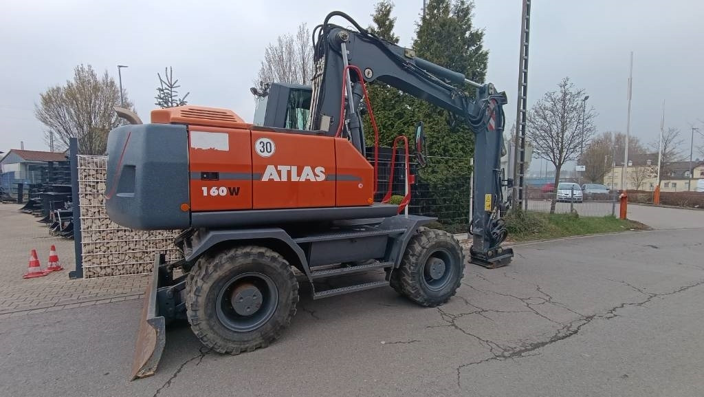 حفارة دولاب Atlas 160 W, Schnellwechsler OQ 70/55, Straßenzulassung: صورة 27 حفارة دولاب Atlas 160 W, Schnellwechsler OQ 70/55, Straßenzulassung: صورة 27