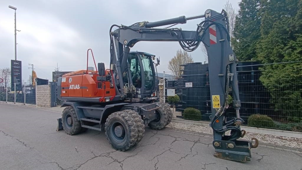 حفارة دولاب Atlas 160 W, Schnellwechsler OQ 70/55, Straßenzulassung: صورة 6 حفارة دولاب Atlas 160 W, Schnellwechsler OQ 70/55, Straßenzulassung: صورة 6