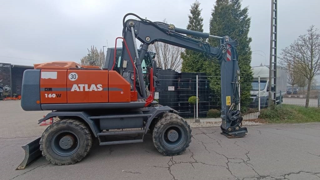 حفارة دولاب Atlas 160 W, Schnellwechsler OQ 70/55, Straßenzulassung: صورة 26 حفارة دولاب Atlas 160 W, Schnellwechsler OQ 70/55, Straßenzulassung: صورة 26
