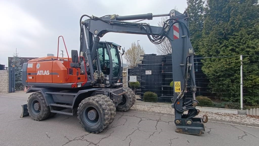 حفارة دولاب Atlas 160 W, Schnellwechsler OQ 70/55, Straßenzulassung: صورة 24 حفارة دولاب Atlas 160 W, Schnellwechsler OQ 70/55, Straßenzulassung: صورة 24