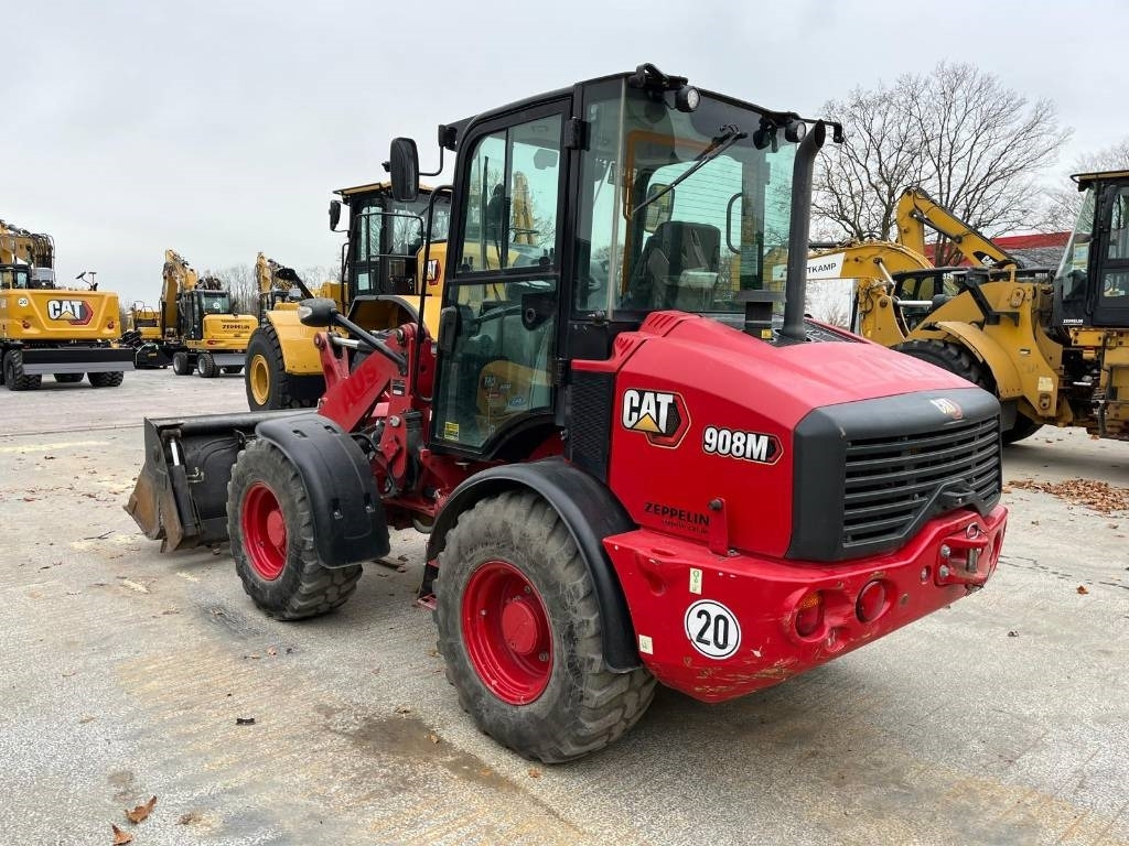 CAT 908 M, bis 35 km/h, Allrad, hydr. Schnellwechsler - اللودر بعجل: صورة 3 CAT 908 M, bis 35 km/h, Allrad, hydr. Schnellwechsler - اللودر بعجل: صورة 3