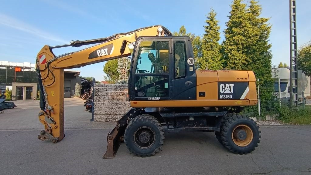 CAT M 316 D Schnellwechsler SMP 620, Klima, Reifen neu - حفارة دولاب: صورة 3 CAT M 316 D Schnellwechsler SMP 620, Klima, Reifen neu - حفارة دولاب: صورة 3