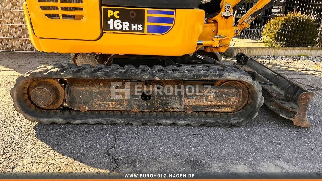 حفارة مُصَّغرة Komatsu Minibagger PC 16 R-3HS, Schnellwechsler MS01: صورة 16 حفارة مُصَّغرة Komatsu Minibagger PC 16 R-3HS, Schnellwechsler MS01: صورة 16