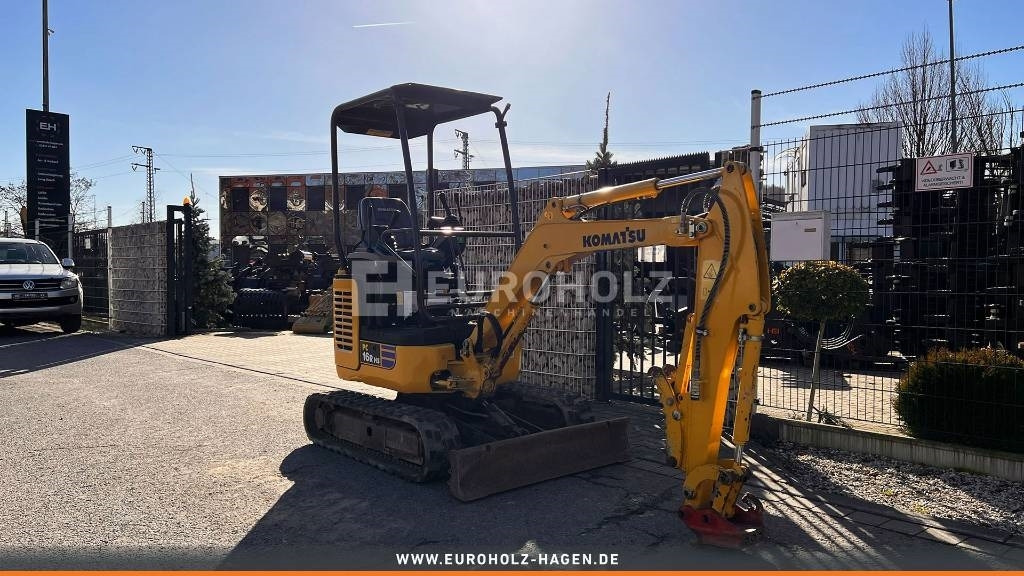 حفارة مُصَّغرة Komatsu Minibagger PC 16 R-3HS, Schnellwechsler MS01: صورة 13 حفارة مُصَّغرة Komatsu Minibagger PC 16 R-3HS, Schnellwechsler MS01: صورة 13