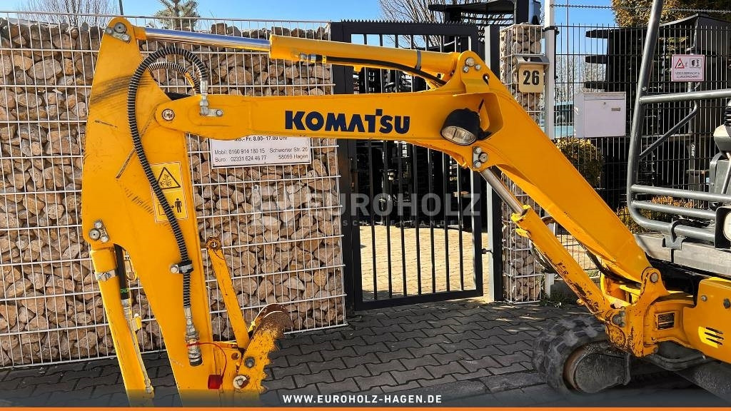 حفارة مُصَّغرة Komatsu Minibagger PC 16 R-3HS, Schnellwechsler MS01: صورة 10 حفارة مُصَّغرة Komatsu Minibagger PC 16 R-3HS, Schnellwechsler MS01: صورة 10