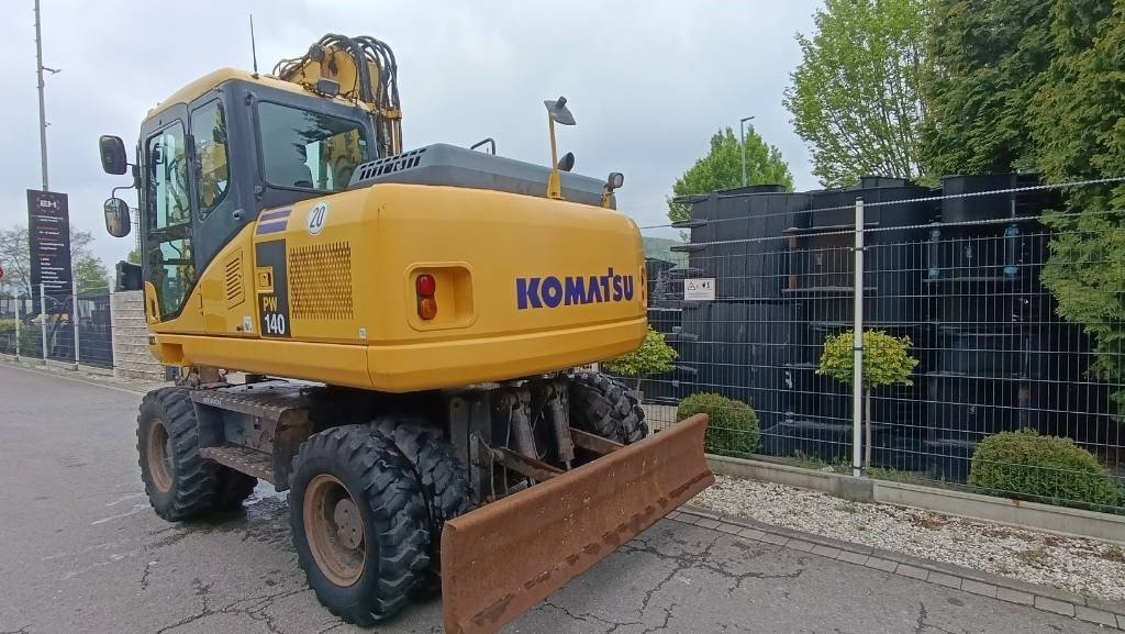 حفارة دولاب Komatsu PW 140 Mobilbagger Powertilt Schnellwechsler MS 10: صورة 21 حفارة دولاب Komatsu PW 140 Mobilbagger Powertilt Schnellwechsler MS 10: صورة 21