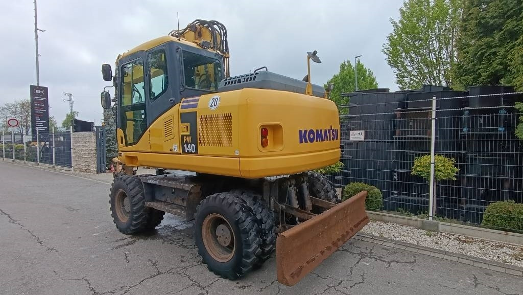 حفارة دولاب Komatsu PW 140 Mobilbagger Powertilt Schnellwechsler MS 10: صورة 5 حفارة دولاب Komatsu PW 140 Mobilbagger Powertilt Schnellwechsler MS 10: صورة 5