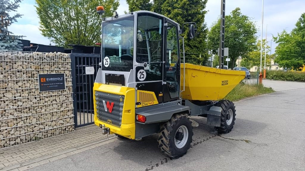 شاحنة قلابة صغيرة Wacker Neuson DW 40 Raddumper 2 Fahrstufen, Kabinenheizung, 4x4: صورة 6