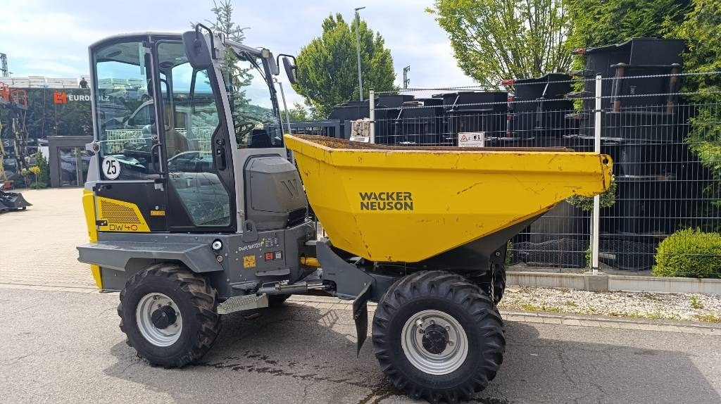 شاحنة قلابة صغيرة Wacker Neuson DW 40 Raddumper 2 Fahrstufen, Kabinenheizung, 4x4: صورة 9