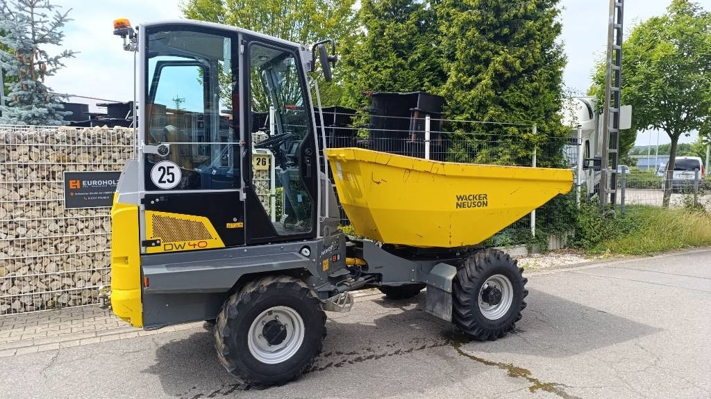 شاحنة قلابة صغيرة Wacker Neuson DW 40 Raddumper 2 Fahrstufen, Kabinenheizung, 4x4: صورة 8