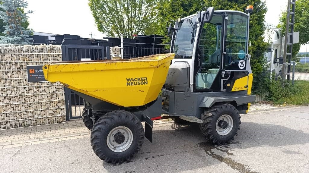 شاحنة قلابة صغيرة Wacker Neuson DW 40 Raddumper 2 Fahrstufen, Kabinenheizung, 4x4: صورة 23