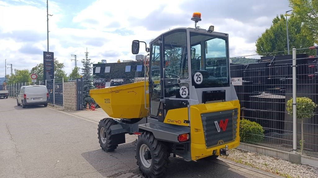 شاحنة قلابة صغيرة Wacker Neuson DW 40 Raddumper 2 Fahrstufen, Kabinenheizung, 4x4: صورة 28