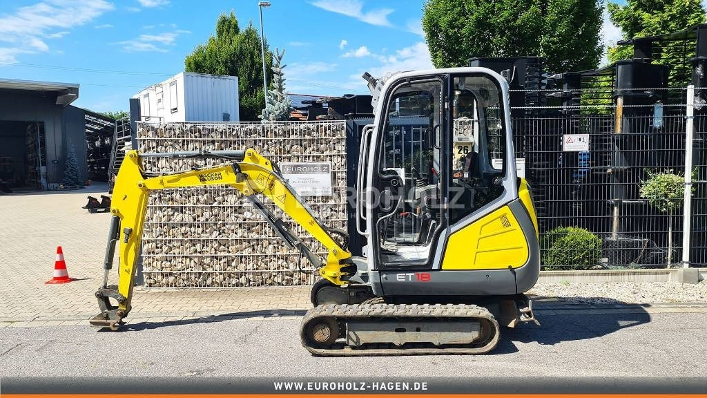 Wacker Neuson ET18 Minibagger, SW MS01, Unterwagen verstellbar - حفارة مُصَّغرة: صورة 3 Wacker Neuson ET18 Minibagger, SW MS01, Unterwagen verstellbar - حفارة مُصَّغرة: صورة 3