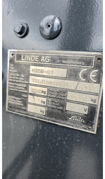 Linde H35D Stapler Linde H35D Stapler: صورة 17