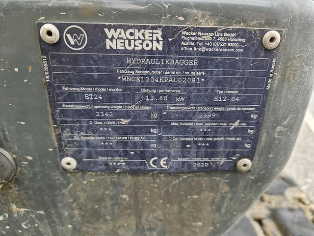 حفارة WACKER NEUSON ET24 Hyderaulikbagger: صورة 12