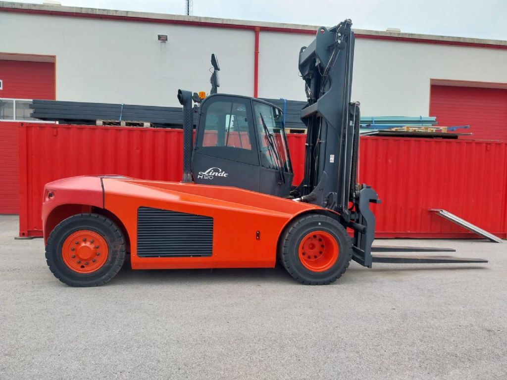 Linde H120 - رافعة شوكية ديزل: صورة 1 Linde H120 - رافعة شوكية ديزل: صورة 1
