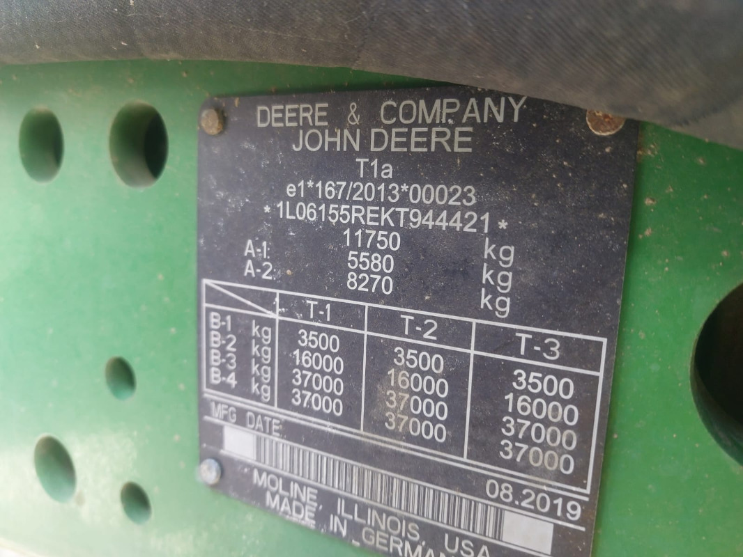 John Deere 6155R - جرار: صورة 2 John Deere 6155R - جرار: صورة 2