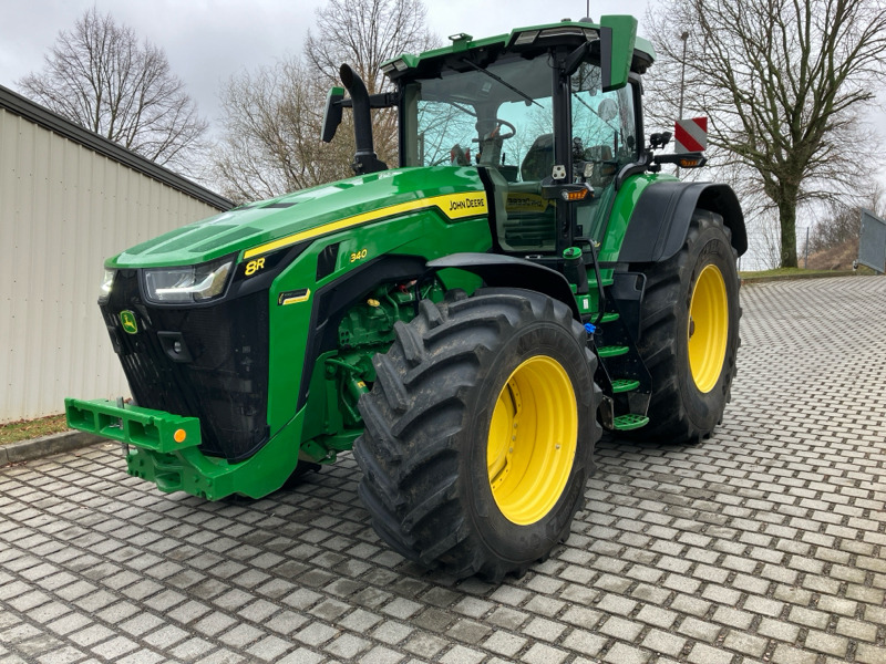 John Deere 8R340/CommandPro/HR-Gewichte/PowerGard - جرار: صورة 1 John Deere 8R340/CommandPro/HR-Gewichte/PowerGard - جرار: صورة 1