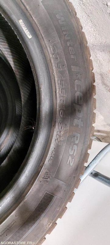 4 PNEUS HIVER HANKOOK I*CEPT RS2 205 55 R16 91H - الأدوات والمعدات: صورة 3 4 PNEUS HIVER HANKOOK I*CEPT RS2 205 55 R16 91H - الأدوات والمعدات: صورة 3
