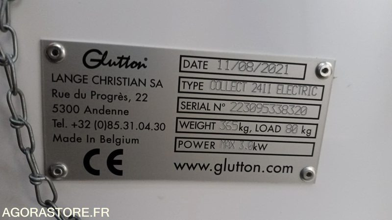 ASPIRATEUR DE VOIERIE GLOUTON - معدات الحدائق: صورة 3 ASPIRATEUR DE VOIERIE GLOUTON - معدات الحدائق: صورة 3