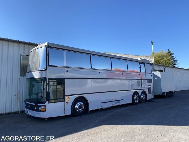 BUS VIP DOUBLE ETAGE MOTORHOMEVIP VANHOOL + REMORQUE + AUVENT DE RECEPTION - حافلة ذات طابقين: صورة 1 BUS VIP DOUBLE ETAGE MOTORHOMEVIP VANHOOL + REMORQUE + AUVENT DE RECEPTION - حافلة ذات طابقين: صورة 1
