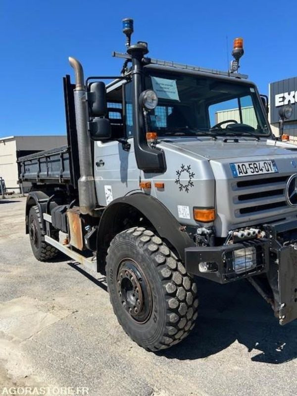 CAMION 4X4 MERCEDES UNIMOG U5000 2009 62289 KM 4667 HEURES - شاحنة: صورة 1 CAMION 4X4 MERCEDES UNIMOG U5000 2009 62289 KM 4667 HEURES - شاحنة: صورة 1