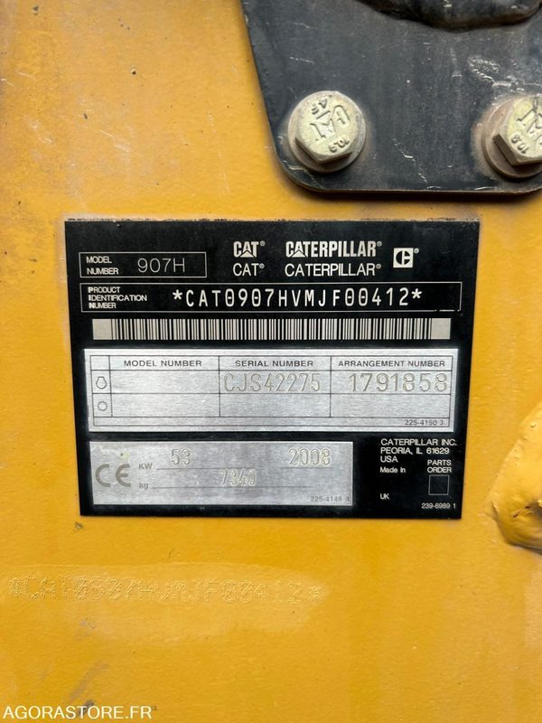 CHARGEUR SUR PNEUS CATERPILLAR 2008 6022H - تركس: صورة 5 CHARGEUR SUR PNEUS CATERPILLAR 2008 6022H - تركس: صورة 5