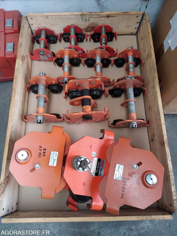 CHARIOT PORTE PALANS (lot de 12 chariots) - الأدوات والمعدات: صورة 1 CHARIOT PORTE PALANS (lot de 12 chariots) - الأدوات والمعدات: صورة 1