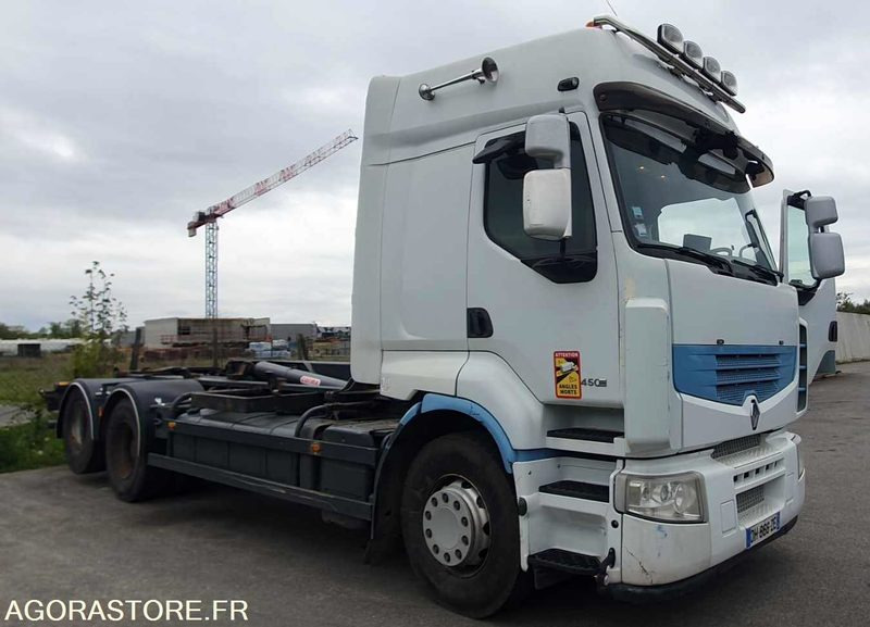 Camion ampliroll Renault lander 450dxi 2008 490000km - شاحنة ذات خطاف: صورة 1 Camion ampliroll Renault lander 450dxi 2008 490000km - شاحنة ذات خطاف: صورة 1