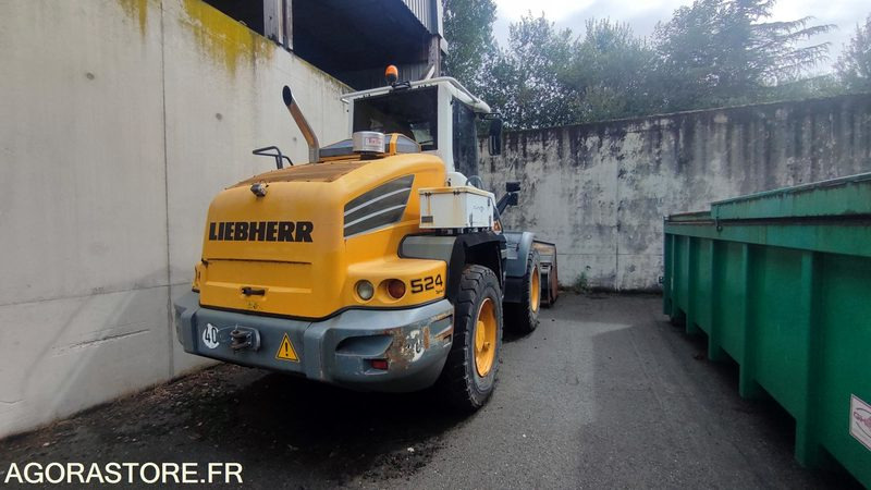 Chargeuse LIEBHERR L524 avec godet haut déversement - 2012 - تركس: صورة 2 Chargeuse LIEBHERR L524 avec godet haut déversement - 2012 - تركس: صورة 2
