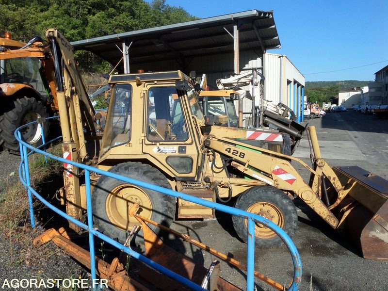 Chargeuse pelleteuse caterpillar 428 -1992- 13000h (N2TRPL) - جرافة حفار: صورة 2 Chargeuse pelleteuse caterpillar 428 -1992- 13000h (N2TRPL) - جرافة حفار: صورة 2