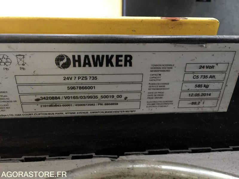 Chariot frontal 3 roues 2014 - Hyster A1.3 XNT - رافعة شوكية كهربائية: صورة 4 Chariot frontal 3 roues 2014 - Hyster A1.3 XNT - رافعة شوكية كهربائية: صورة 4