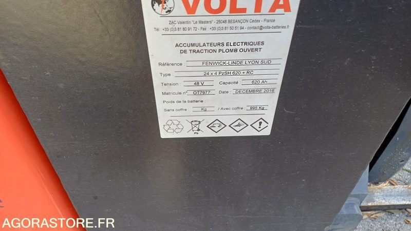 Chariot retractable (Cat.5 R489) FENWICK G1X11 4700H (C624) - رافعة شوكية كهربائية: صورة 5 Chariot retractable (Cat.5 R489) FENWICK G1X11 4700H (C624) - رافعة شوكية كهربائية: صورة 5