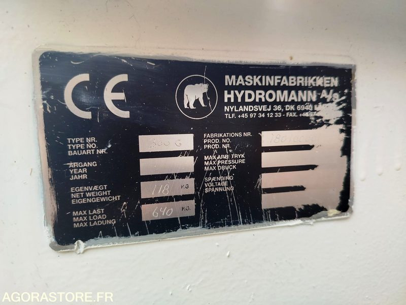 Epandeur de sel Hydromann 300G - مفرشة الرمل/ الملح: صورة 5 Epandeur de sel Hydromann 300G - مفرشة الرمل/ الملح: صورة 5