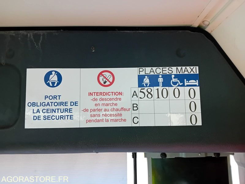 حافلة مدرسية FAST SCOLER 4 - CZ 675 AR - E5 - 2013 - 140000 KM -: صورة 19 حافلة مدرسية FAST SCOLER 4 - CZ 675 AR - E5 - 2013 - 140000 KM -: صورة 19