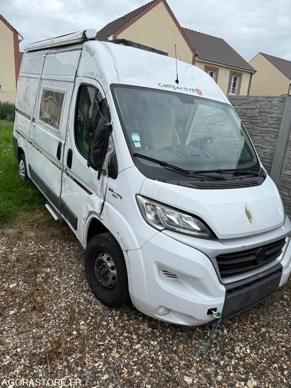 Fiat Ducato, camping-car - 2017 - 62000km - accidenté - كرفان فان: صورة 1 Fiat Ducato, camping-car - 2017 - 62000km - accidenté - كرفان فان: صورة 1