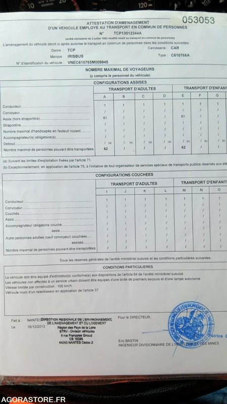 IVECO BUS AXER N°053053 - حافلة صغيرة, ميكروباص: صورة 5 IVECO BUS AXER N°053053 - حافلة صغيرة, ميكروباص: صورة 5